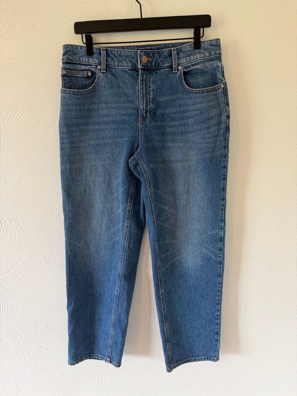 Talbots Stovepipe Ankle Jean.  Size 8.